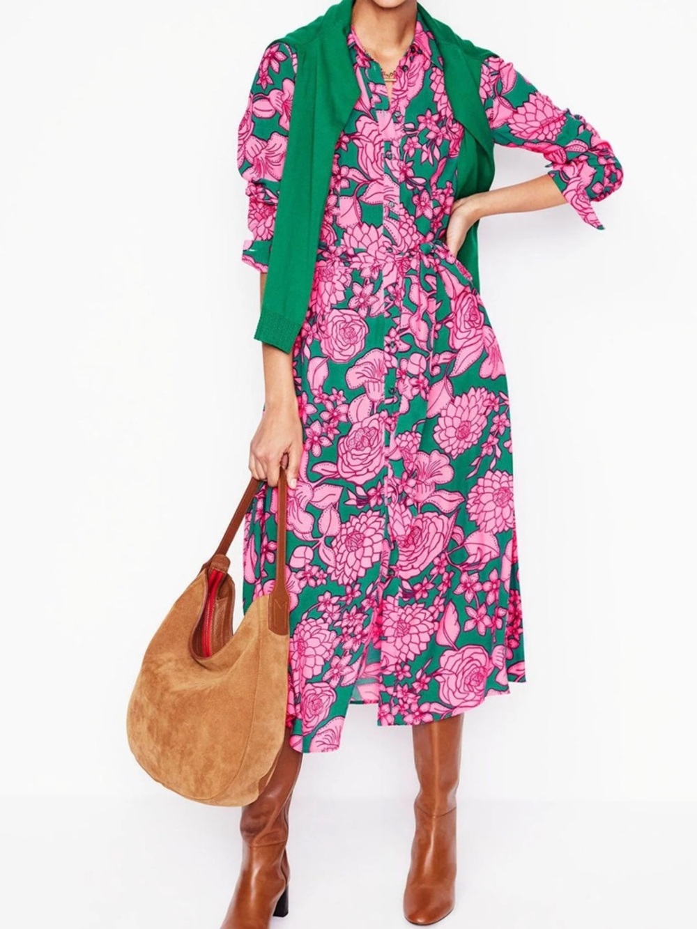 NEW BODEN
Kate Midi Shirt Dress - Picture 7 of 9